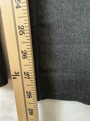 Croft And Barrow Effortless Stretch Pants 10 Short Gray Womens Bootcut New NWT