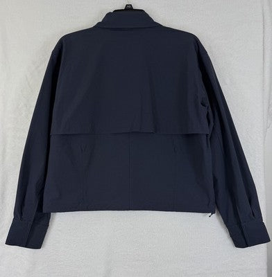 Halfdays Nan Field Jacket XS Womens Navy Blue Utility New NWT $145
