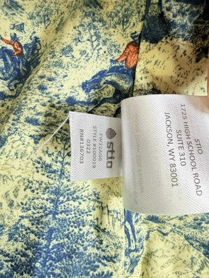 Stio Women Small Woodson Down Vest Puffer Hooded Purple Green Full Zip