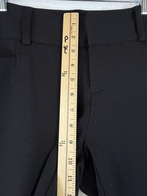 Inc International Concepts Dress Pants 8 Black Ponte Knit Bootcut Womens