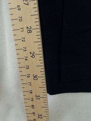 Betabrand Pants Medium Black Knit Pull On Dress Pants Yoga Pants Flowy
