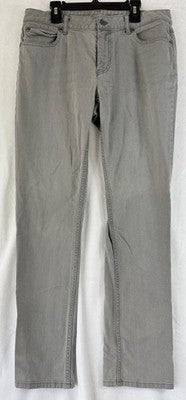 J Jill Jeans 8 Slim Leg Gray Stretch Denim Womens