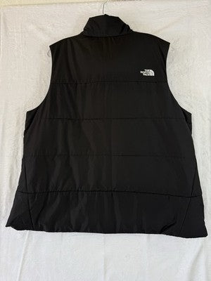 The North Face Puffer Vest Womens XXL ING Finance Company Logo Black