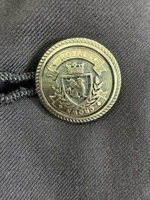 Jos A Bank Blazer 43r Wool Navy Blue Mens Jacket Signature Gold Buttons