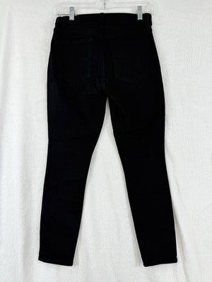 Gap High Rise True Skinny Jeans 26 2 Petite Womens Black Denim New NWT