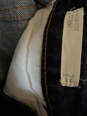 Harper Jeans 28 High Rise Skinny Dark Blue Womens Denim