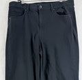 Chicos Jeans Size 3 Tall High Rise Straight Leg Womens Size 16 Black Denim