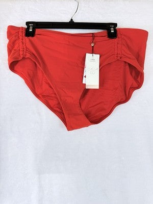 Calia Bikini Bottom XXL Red Adjustable Tie Front Womens Swim Swimwear New NWT