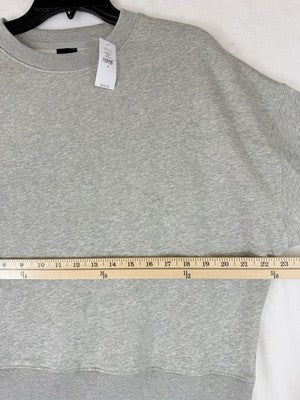 Gap Vintage Soft Wedge Crewneck Sweatshirt Small Women Gray Long Sleeve Top New