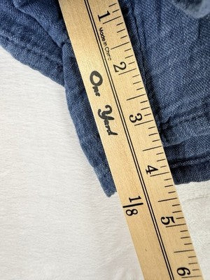 Gap Cotton Gauze Easy Shorts XL Womens Blue Pull On 3.5” New NWT