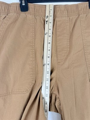 Old Navy High Rise Pulla Utility Pants XL Tall Womens Pull On Cotton Stretch