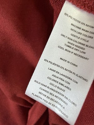 Ben Sherman Polo Shirt Medium Red Mens Pickleball Shirt Short Sleeves New NWT