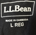 LL Bean Perfect Fit Pants Large Womens Black Knit Pull On
