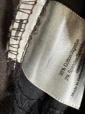 St John’s Bay Corduroy Pants 14 Petite Chocolate Brown Straight Leg Women NEW