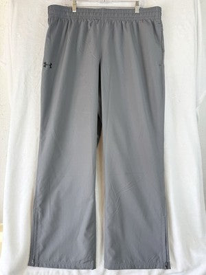 Under Armour Vital Warm Up Pants Mens 2XL HeatGear Loose Ankle Zip 1239481