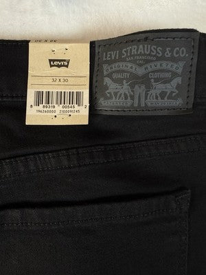 Levis 311 Shaping Skinny Jeans 32 Womens Black 32x30 New NWT