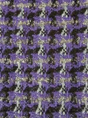 J Crew Mini Skirt 8 Purple Tweed Wool Blend Womens