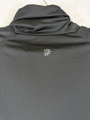 Athleta Top XS Black Long Sleeve Womens