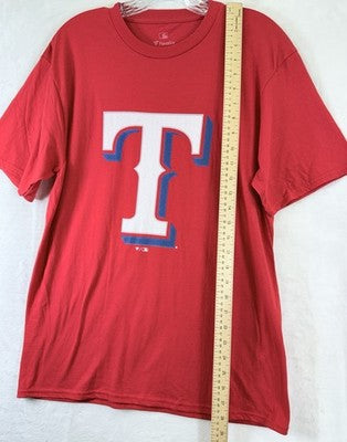Texas Rangers Adrian Beltre 29 Fanatics T Shirt Red Mens Medium MLB Baseball