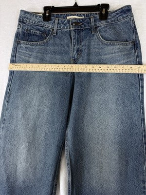 Levis Low Loose Jeans 30 Womens 30x34 Wide Leg Blue High Rise Levi’s