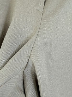 Brooks Brothers Caroline Fit Pants 4 Petite Beige Wool Straight Leg *FlawRead