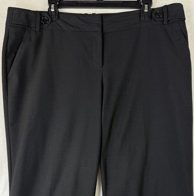 Limited Cassidy Fit Capris 16 Womens Black Collection Dress Pants