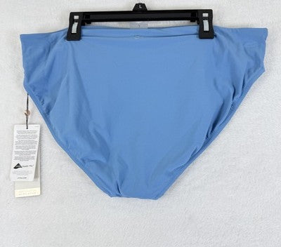 Calia Swim Bottom Large Womens Blue Core Mid Rise Bikini Swimwear New NWT