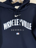 Nike Cubs Wrigleyville Sweatshirt Small Mens Blue Hoodie