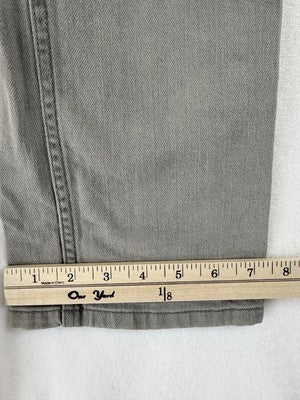 J Jill Jeans 8 Slim Leg Gray Stretch Denim Womens