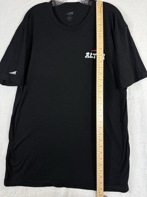 Altra Running T Shirt Mens XL Black Short Sleeve Stay Out There Crew Neck Tee