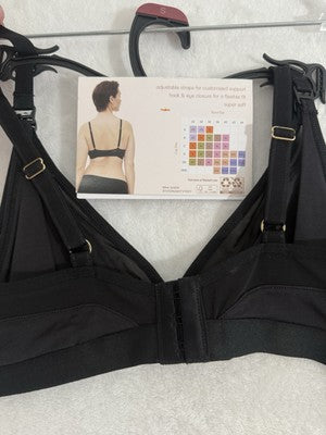 Joyspun Nursing Bra Small Black Maternity Womens Mesh Wireless NWT