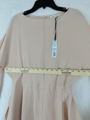 Prologue Dress XS Light Pink Dolman Sleeve Handkerchief Hem Wedding Party Spring