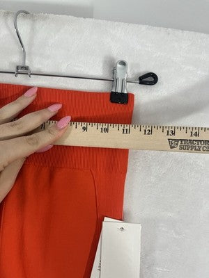 Halfdays Sophia Legging Spritz XS Orange Compression Womens Leggings NWT
