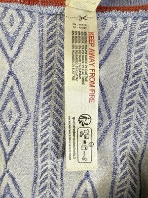 Free People Movement Top Medium Large My Time Logo Purple Long Sleeve Women