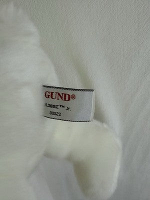 Gund Teddy Bear Plush Klondike Jr 88823 Polar Bear White Stuffed Tags 12”