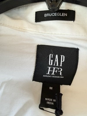 Gap X HFR Shirt Medium BruceGlen Long Sleeve Tops Avant Garde Quirky New NWT