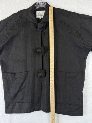 Huba Jacket Medium Lagenlook Artsy Avant Garde Art To Wear Women Vintage