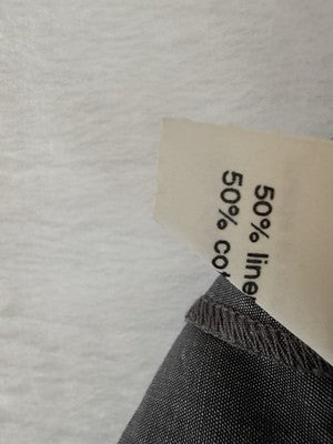 Dosa Womens Clothing Size 4 Top Pants Set Linen Cotton Gray Art To Wear