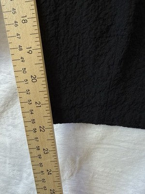 Habitat Clothes To Live In Large Cropped Pants Black Artsy Art To Wear Womens