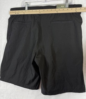 Rorie Whelan Golf Shorts 38 9” Inseam Black New NWT