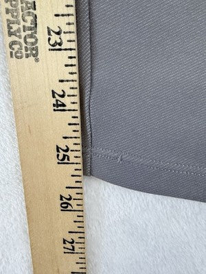 Yummie By Heather Thomson Skimmer Legging Medium Twill Knit Gray Women New *Flaw