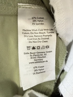 Eddie Bauer Utility Pants 4 Womens Sage Green