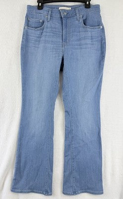 Levis Jeans Women Size 32 High Rise Bootcut 725 Blue Denim Boot Cut