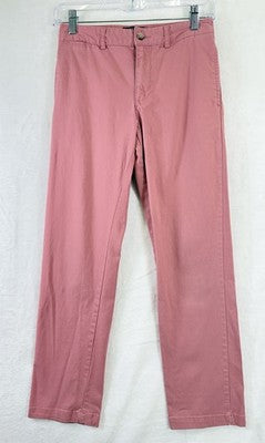 Polo Ralph Lauren Boys Pants 12 Pink Chinos Flat Front
