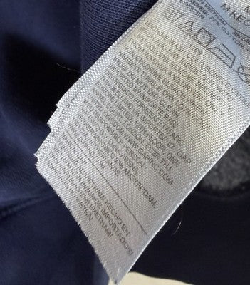 Gap Vintage Soft Wedge Crewneck Sweatshirt Medium Women Blue Long Sleeve Top New