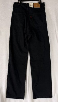 Levis Ribcage Straight Ankle Jeans 29 Womens 25x29 Black Levi’s New NWT