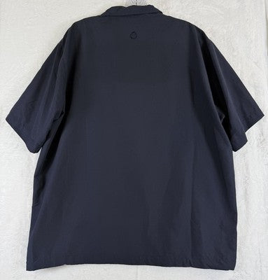 Sunderland Of Scotland Golf Jacket Windbreaker Medium Short Sleeve Men Navy Blue