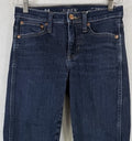 J Crew 9” Vintage Slim Straight Jeans 24 Blue Denim Womens