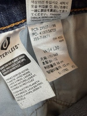 Levis 502 Jeans 34x30 Mens Taper Blue Levi’s