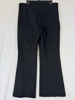 Gap High Rise Double Knit Crop Kick Pants Medium Petite Womens Black New NWT